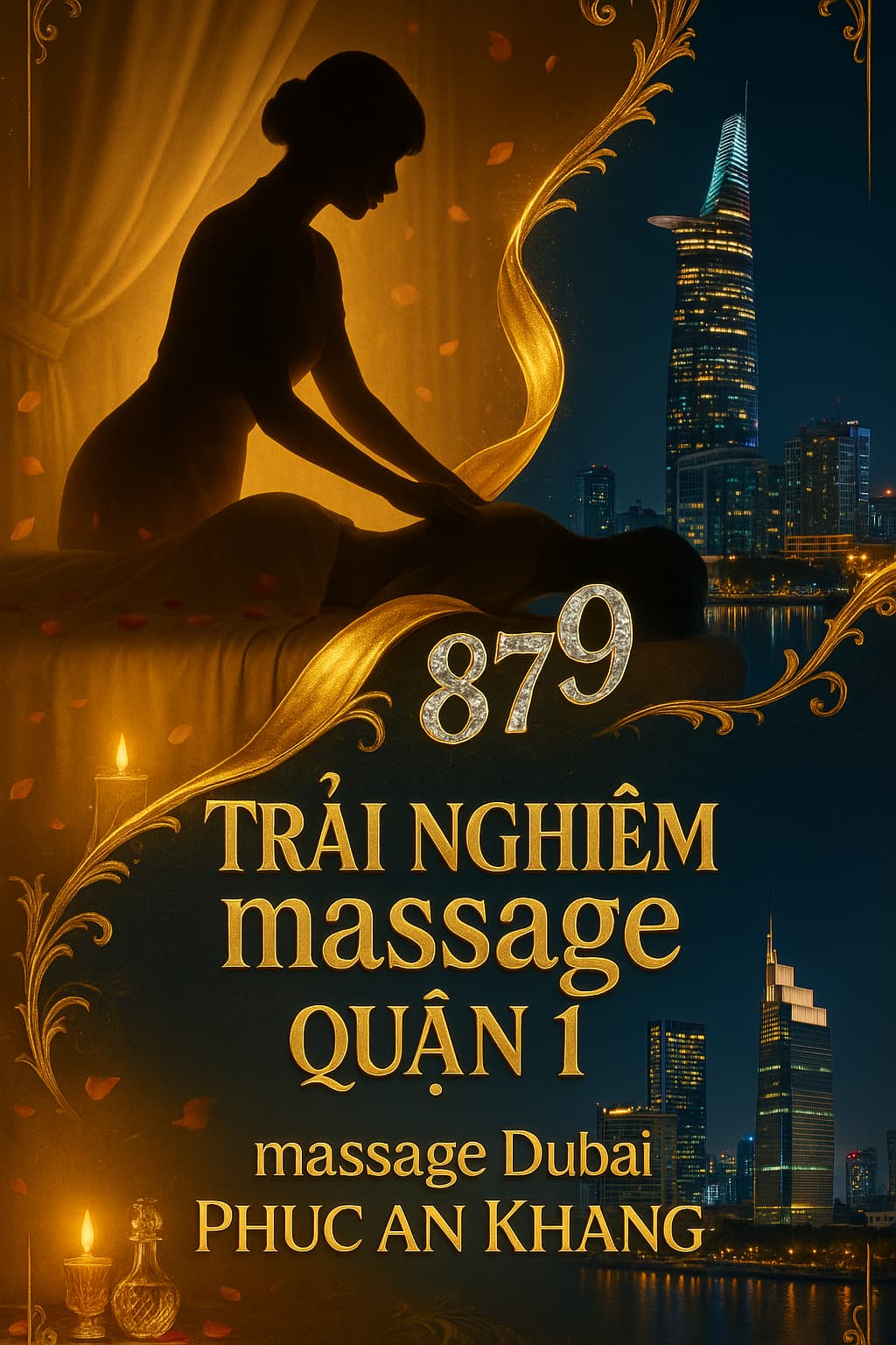 Trải nghiệm massage quận 1 đẳng cấp cùng 879 team Dubai Phúc An Khang